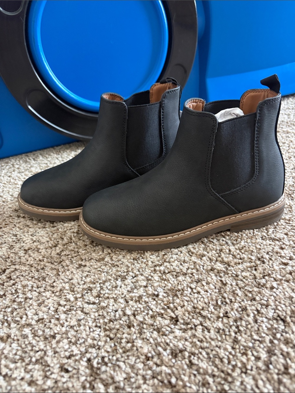 Boys Black Chelsea Boots